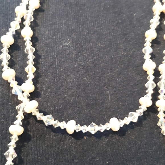 Crystal beaded necklace - Picture 4 of 4